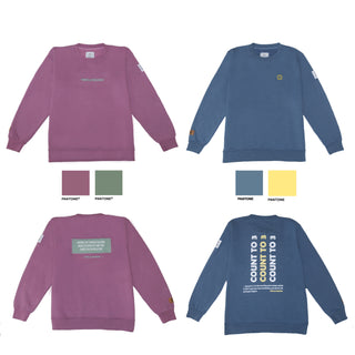 Sudadera make it happen .grape.